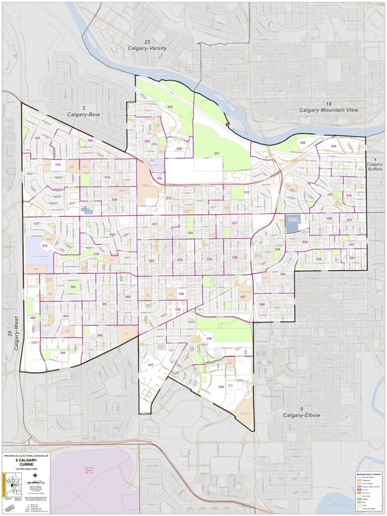 The Riding – Calgary-Currie United Conservative Party Constituency ...